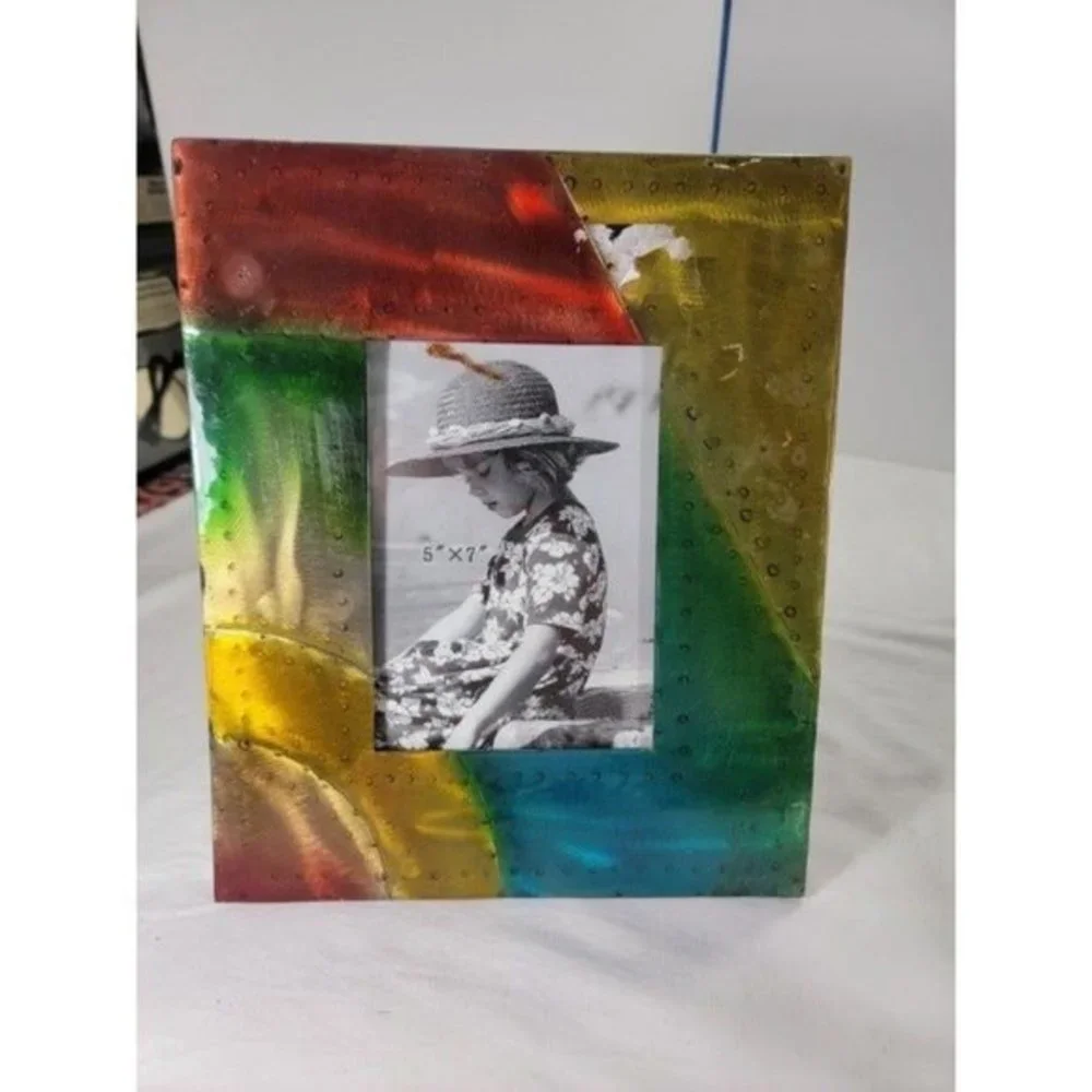Firefly Metal Standing Multi Color Picture Frame 5